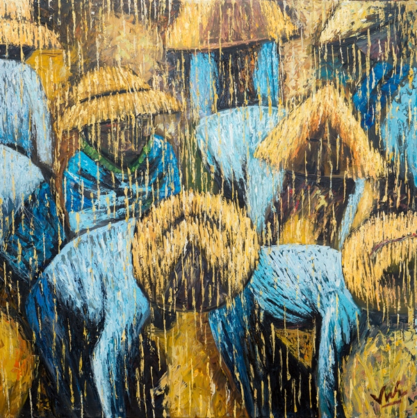 Tranh Sơn Dầu Mẹ Tôi